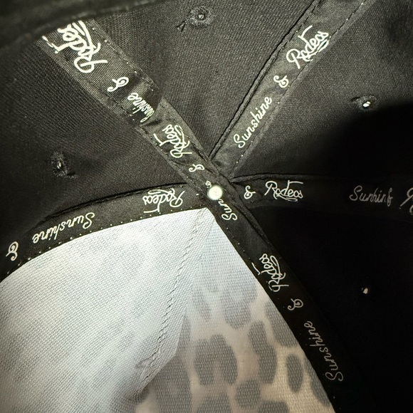 Sunshine & Rodeos Leopard Print Baseball Cap - Picture 7 of 7